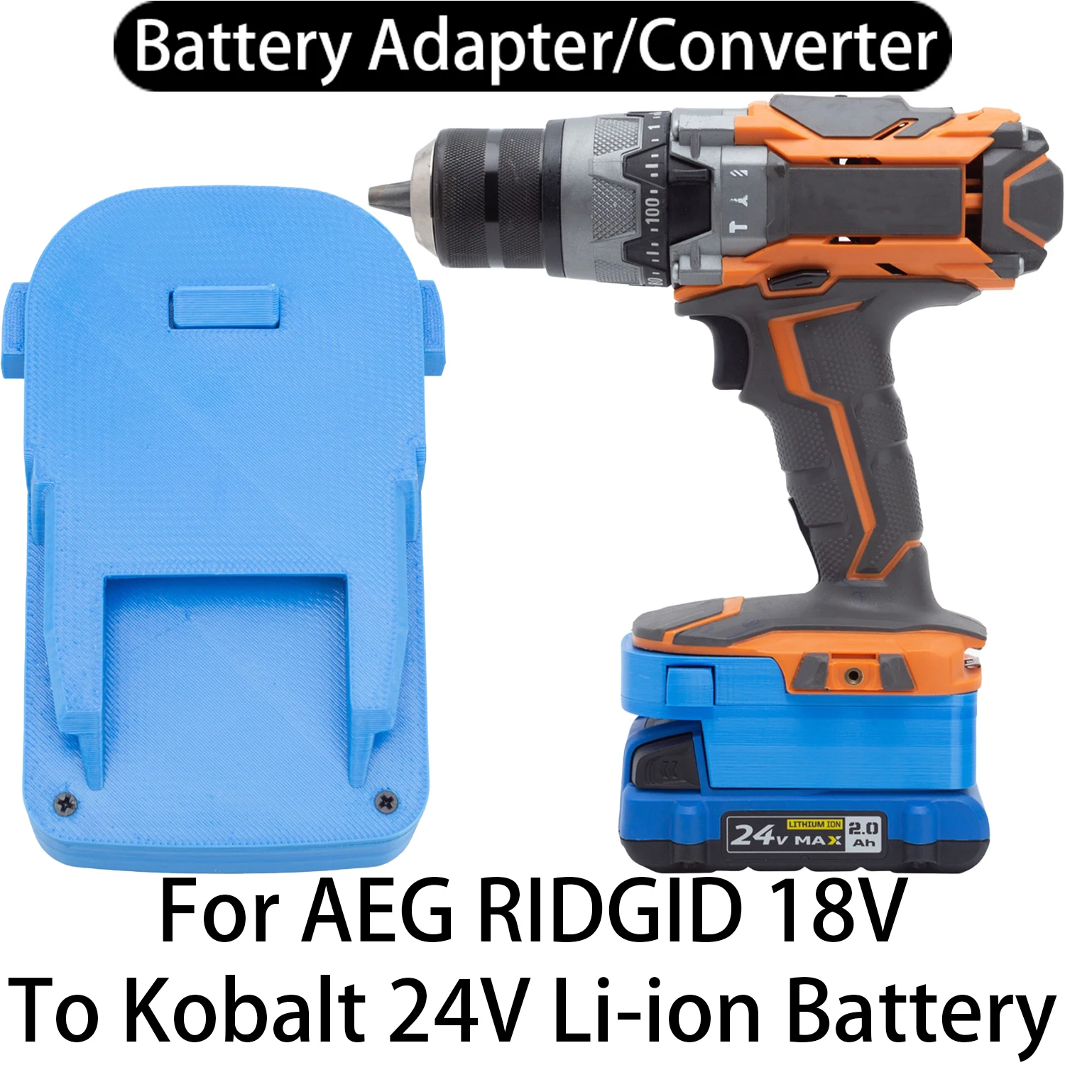 Адаптер-переходник для аккумулятора AEG RIDGID 18 В, литий-ионные инструменты на Kobalt 24 В, адаптер-переходник для литий-ионного аккумулятора, аксессуар KB 224-03
Адаптер-переходник для аккумулятора AEG RIDGID 18 В, литий-ионные инструменты на Kobalt 24 В, адаптер-переходник для литий-ионного аккумулятора, аксессуар KB 224-03