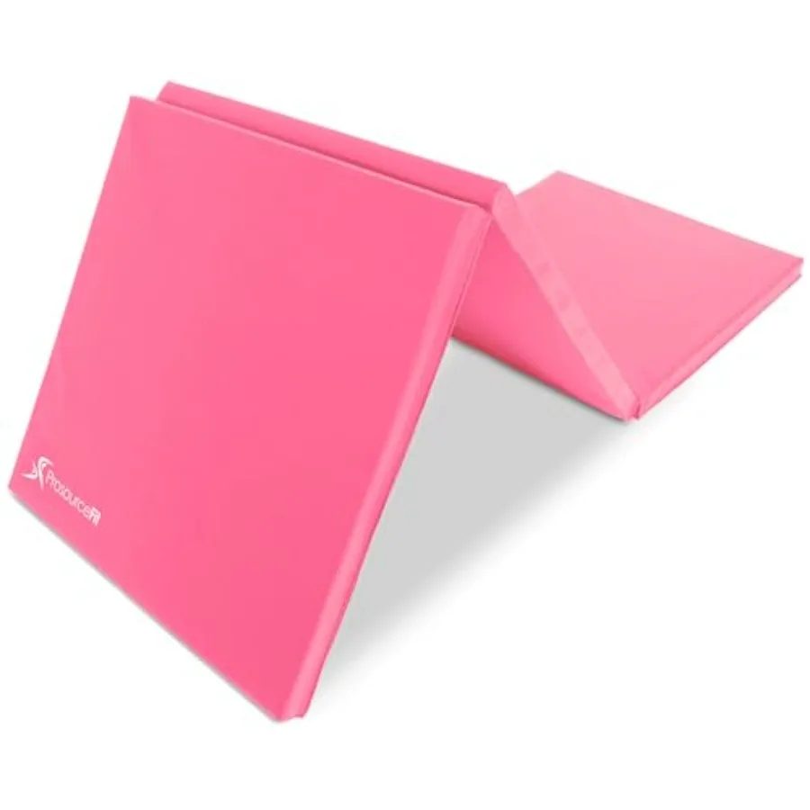 ProSource Tri-Fold Folding Thick Exercise Mat 6'x2' with Carrying Handles for MMA, Gymnastics, Stretching, Core Workouts
ProSource Tri-Fold Folding Thick Exercise Mat 6'x2' with Carrying Handles for MMA, Gymnastics, Stretching, Core Workouts