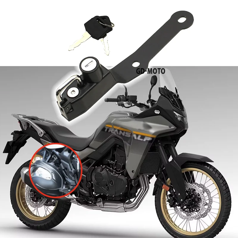 Accessories For Honda XL750 xl750 Transalp750 TRANSALP XL 750 2023 2024- Helmet Lock Side Anti-theft Security with 2 Keys
Accessories For Honda XL750 xl750 Transalp750 TRANSALP XL 750 2023 2024- Helmet Lock Side Anti-theft Security with 2 Keys