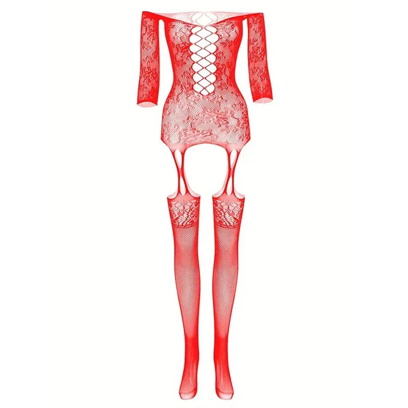 Women's Sexy Purple Bodysuit Open Crotch Tearable Jacquard Mesh Top Perfect For Dates Or Nightgowns
Women's Sexy Purple Bodysuit Open Crotch Tearable Jacquard Mesh Top Perfect For Dates Or Nightgowns