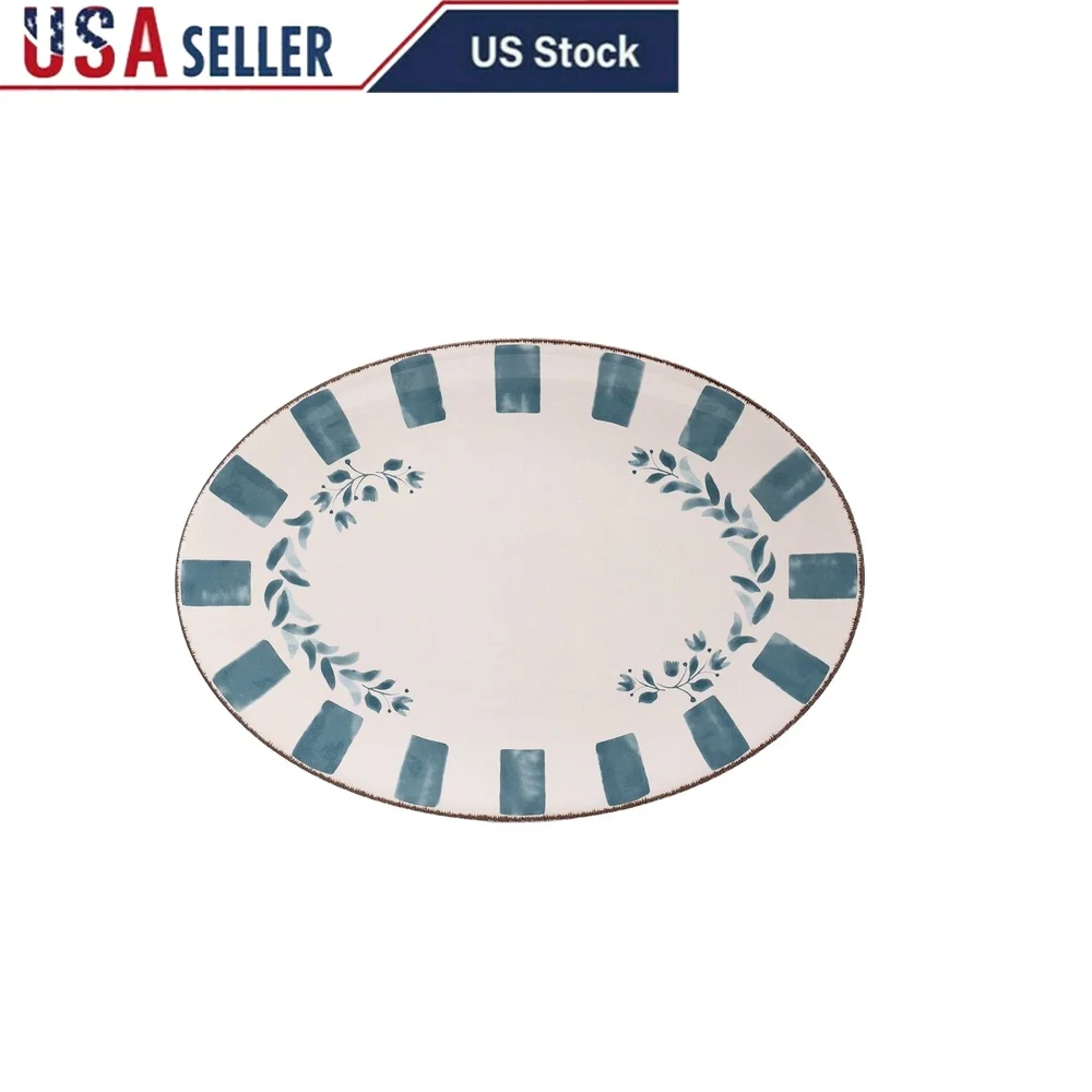 Oval Bamboo Melamine Serving Tray Lightweight Shatter Resistant Dishwasher Safe Perfect Indoor Outdoor Events Elegant Dining
Oval Bamboo Melamine Serving Tray Lightweight Shatter Resistant Dishwasher Safe Perfect Indoor Outdoor Events Elegant Dining