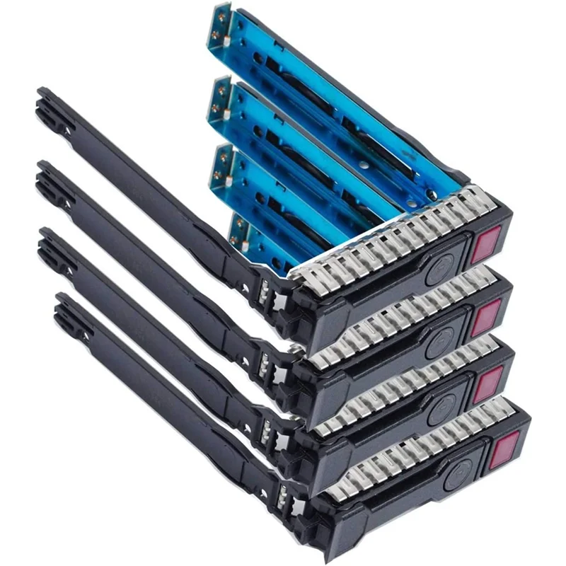 Алюминиевый 2,5-дюймовый лоток для привода SAS SATA SFF (4 шт.) — совместимый с серверами серии HP Proliant и DL
Алюминиевый 2,5-дюймовый лоток для привода SAS SATA SFF (4 шт.) — совместимый с серверами серии HP Proliant и DL