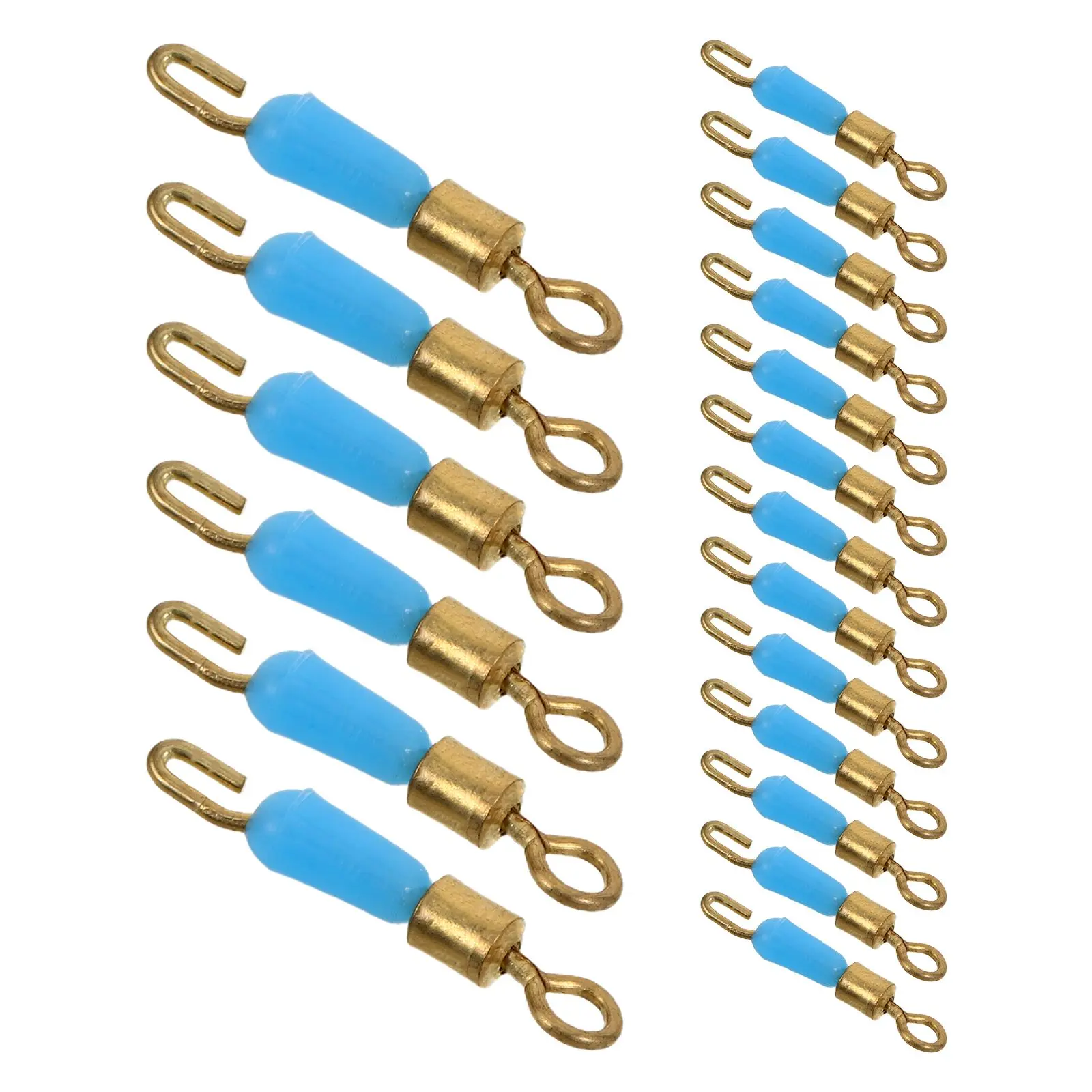 30 Pcs Tangle Free Fishing Accessories Hooks Silica Gel Leader Connector Open Ring Fishing Equipment
30 Pcs Tangle Free Fishing Accessories Hooks Silica Gel Leader Connector Open Ring Fishing Equipment