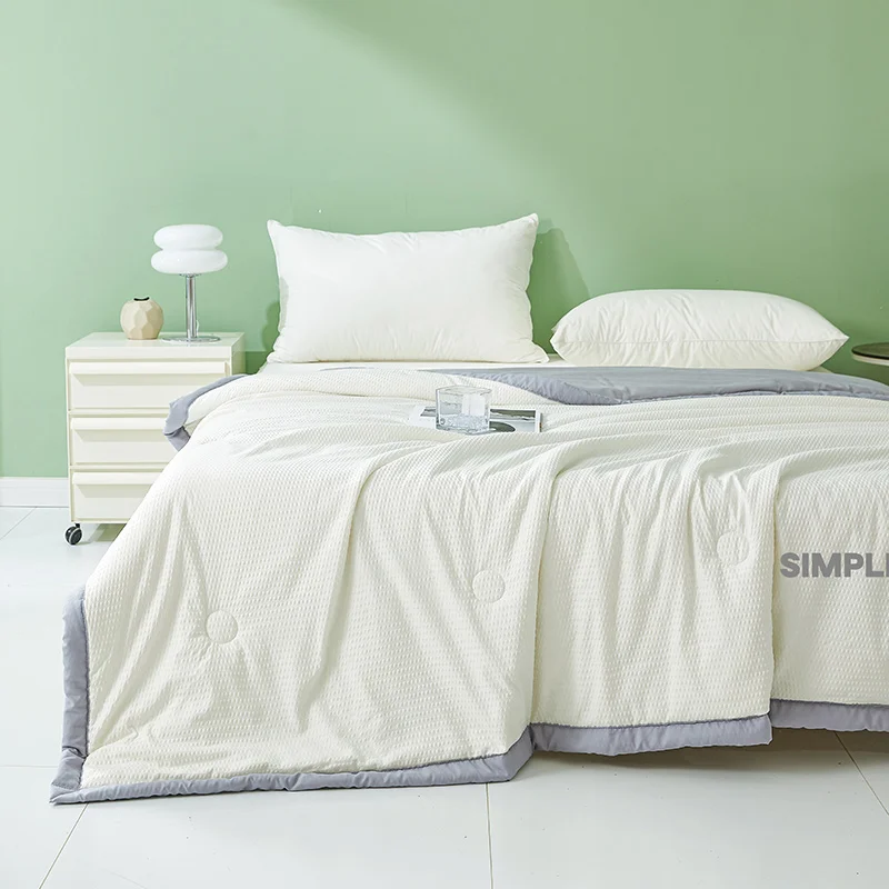Simple style Blanket Soft Breathable Adult Children Quilted Quilts Seersucke Summer Quilt Bare Sleeping Quilt Cool Blanket 여름이불
Simple style Blanket Soft Breathable Adult Children Quilted Quilts Seersucke Summer Quilt Bare Sleeping Quilt Cool Blanket 여름이불