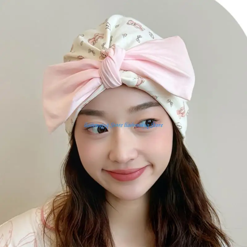 573B New Mother Nursing Cap Breathable Cotton Headweap Surgical Hat with Bowknot Decoration and Flower Pattern for Postpartum
573B New Mother Nursing Cap Breathable Cotton Headweap Surgical Hat with Bowknot Decoration and Flower Pattern for Postpartum