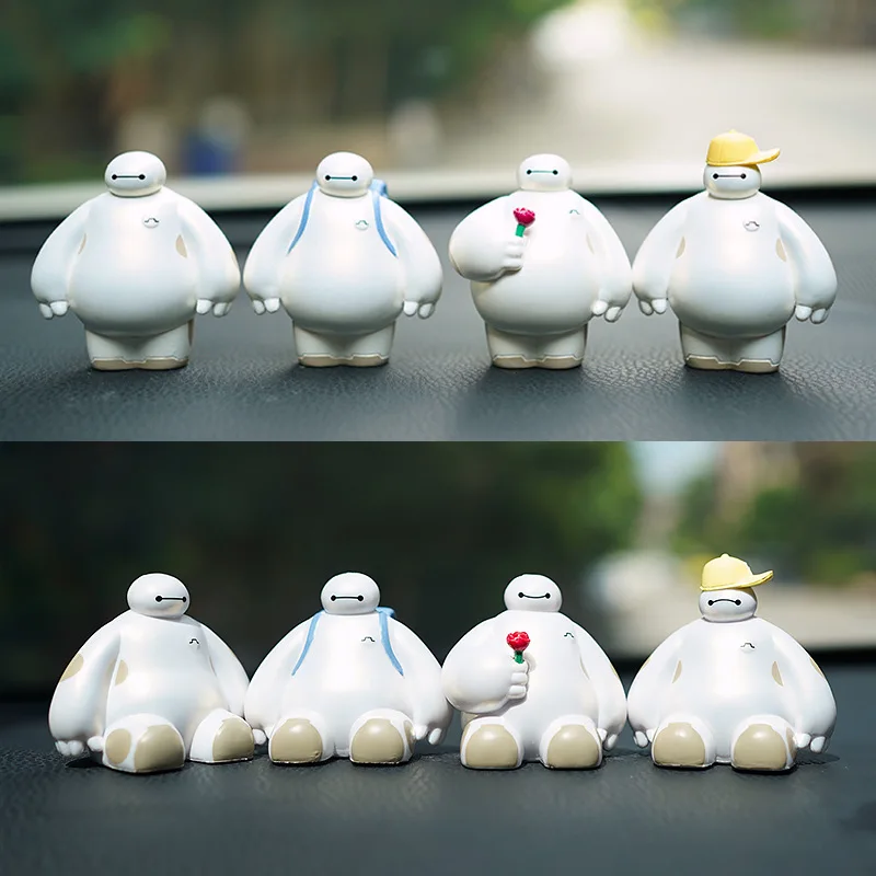 4pcs/set Disney Big Hero 6 Baymax Figurine Model Dolls Car Decoration Ornaments Cute Accessories Action Figure Gifts Toys
4pcs/set Disney Big Hero 6 Baymax Figurine Model Dolls Car Decoration Ornaments Cute Accessories Action Figure Gifts Toys