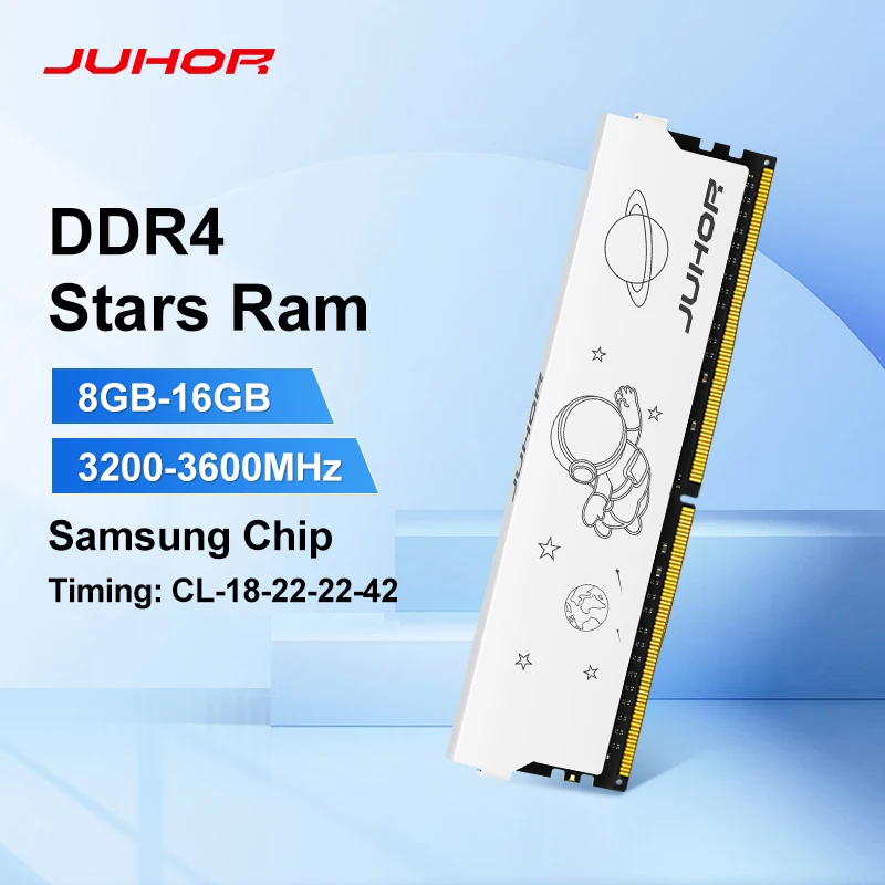 Оперативная память JUHOR для настольных ПК DDR4 8 ГБ 16 ГБ 3200 МГц 3600 МГц Новая память Dimm
Оперативная память JUHOR для настольных ПК DDR4 8 ГБ 16 ГБ 3200 МГц 3600 МГц Новая память Dimm