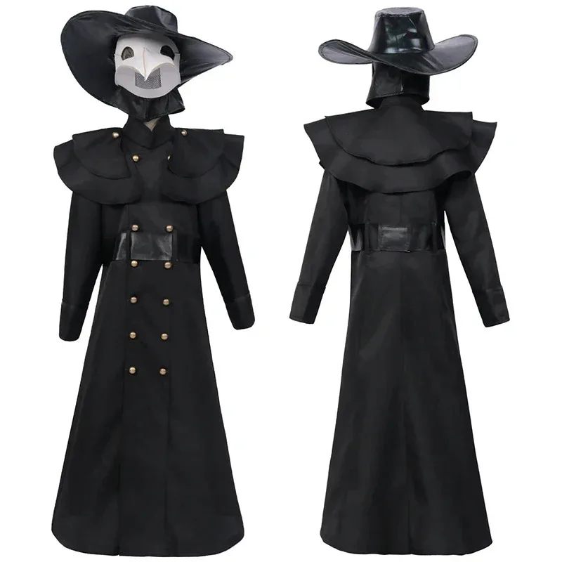 NewAdult Kids Halloween Costume Medieval Hooded Robe Plague Doctor Bird Cosplay Horrord Monk Steampunk Carnival Masquerade Cloak
NewAdult Kids Halloween Costume Medieval Hooded Robe Plague Doctor Bird Cosplay Horrord Monk Steampunk Carnival Masquerade Cloak