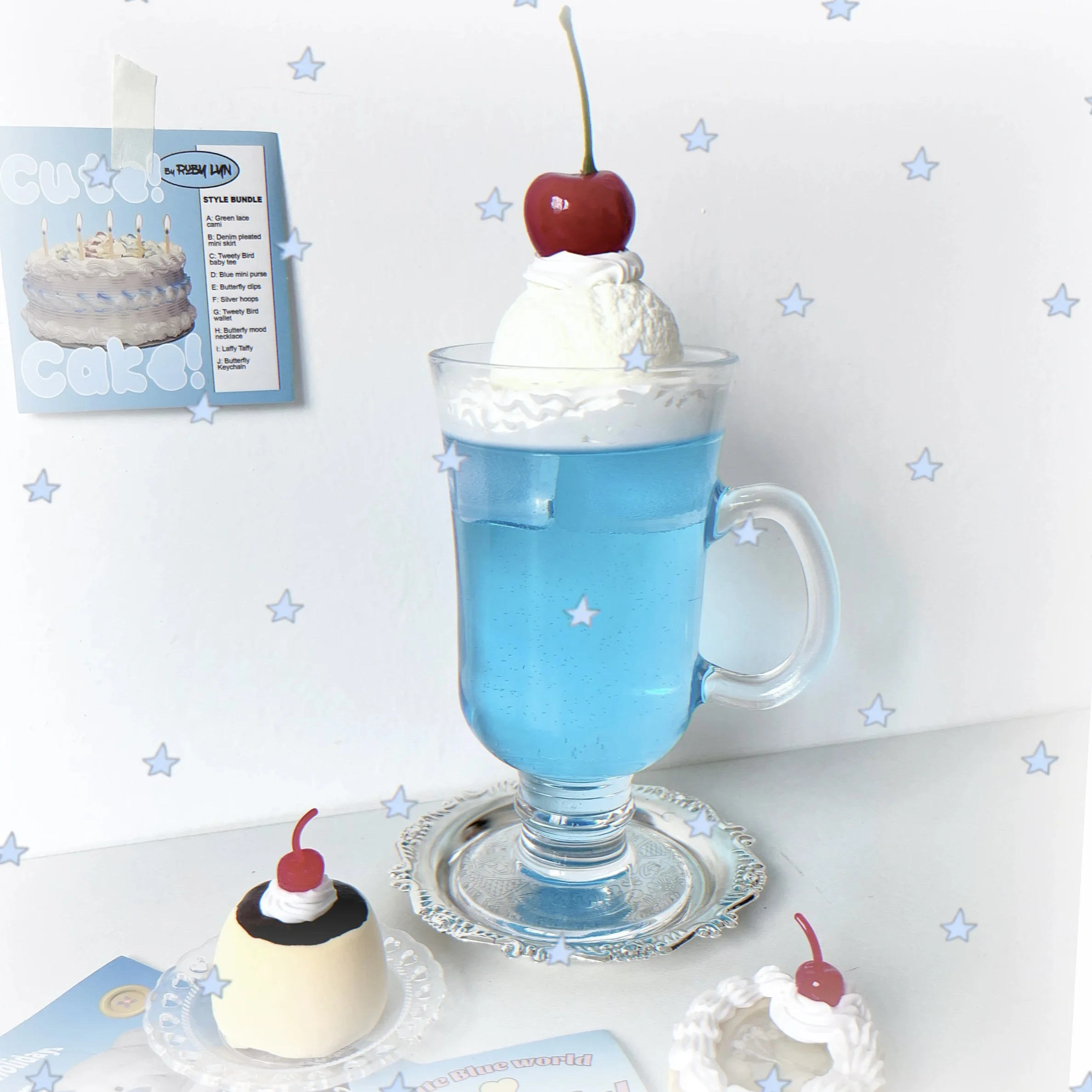 Blue Soda Drink Cup Craft Soda Ice Cream Topping Glass Cup Creative Gift Handicraft Desk Ornaments Girls Room Decoration Gift
Blue Soda Drink Cup Craft Soda Ice Cream Topping Glass Cup Creative Gift Handicraft Desk Ornaments Girls Room Decoration Gift