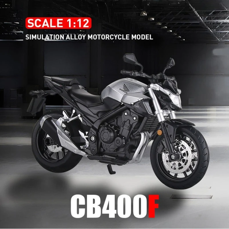Simulation 1:12 Scale Alloy Model of The CBF400 Motorcycle Collection Diecast Miniature Voiture Children Boy Toy Vehicle Gift
Simulation 1:12 Scale Alloy Model of The CBF400 Motorcycle Collection Diecast Miniature Voiture Children Boy Toy Vehicle Gift