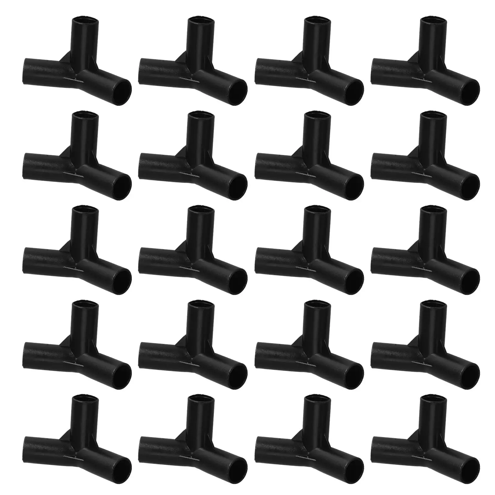 20 Pcs Degree Three Way Pipe Fittings Camping Tent Fitting 12mm Inner Diameter Plastic Connector for Tent Camping
20 Pcs Degree Three Way Pipe Fittings Camping Tent Fitting 12mm Inner Diameter Plastic Connector for Tent Camping