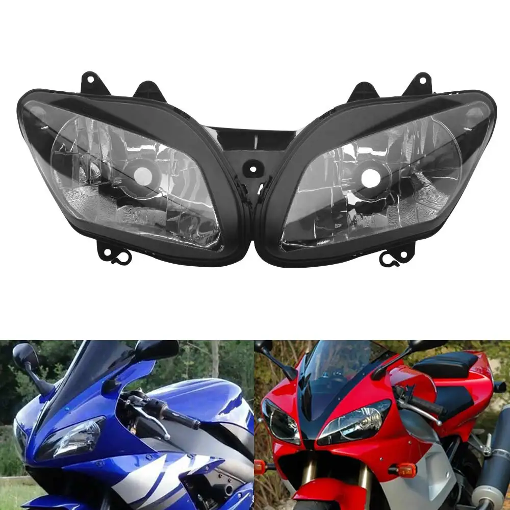For Yamaha YZF R1 2002 2003 Motorcycle Front Headlight Lamp Assembly Housing Head Light Fairings Head Lamp Cowling
For Yamaha YZF R1 2002 2003 Motorcycle Front Headlight Lamp Assembly Housing Head Light Fairings Head Lamp Cowling