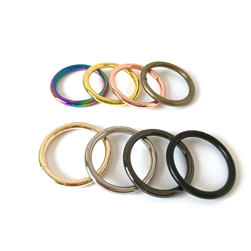 50Pcs/Pack Heavy Metal Hardware O Ring Buckle For Bag Dog Pet Harness Leash Accessories Belt Loop Garment Sewing Clasp Rainbow
50Pcs/Pack Heavy Metal Hardware O Ring Buckle For Bag Dog Pet Harness Leash Accessories Belt Loop Garment Sewing Clasp Rainbow