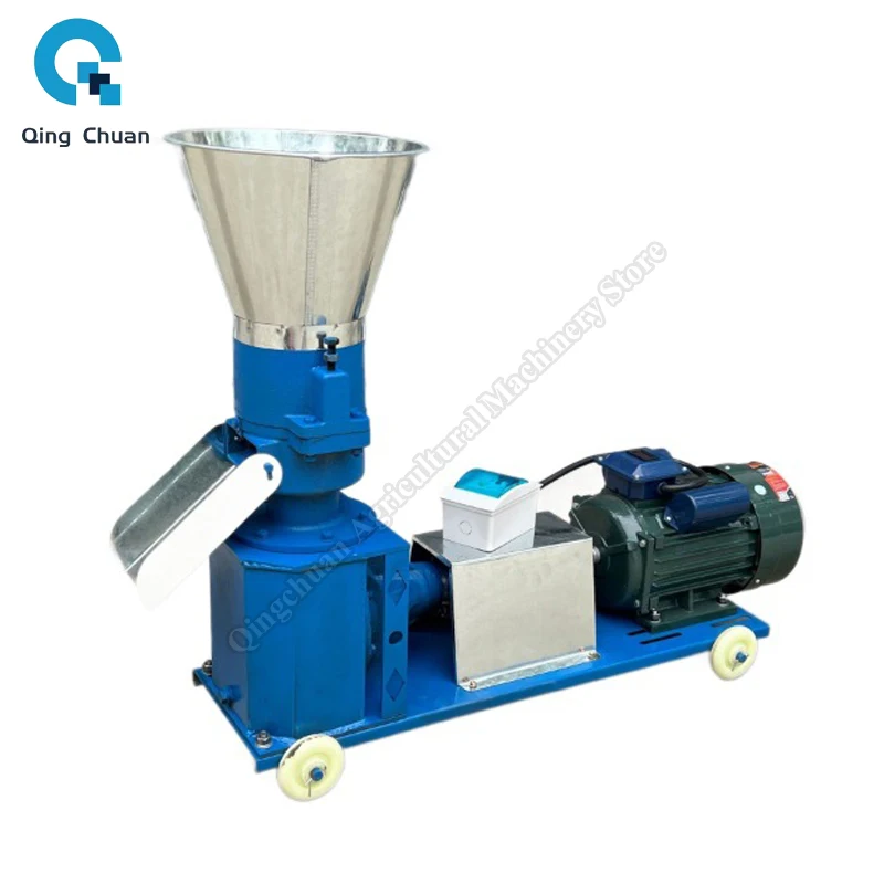 Biomass Pellet Machine Small Processing Machines Pig Feed Pellet Machine Home Use Animal Poultry Chicken Pellet Making Machine
Biomass Pellet Machine Small Processing Machines Pig Feed Pellet Machine Home Use Animal Poultry Chicken Pellet Making Machine