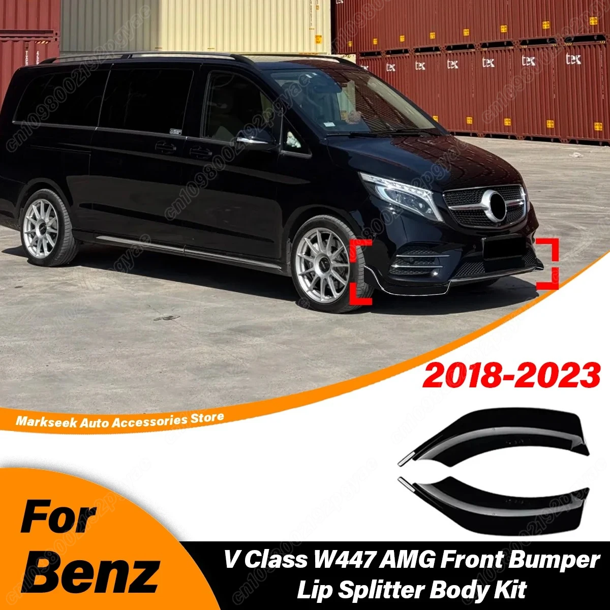 Для Mercedes Benz V Class W447 V260 AMG Line 2018 2019 2020 2021 2022 2023 Автомобильный боковой дуплексер Спойлер 2 шт. Комплект кузова переднего бампера
Для Mercedes Benz V Class W447 V260 AMG Line 2018 2019 2020 2021 2022 2023 Автомобильный боковой дуплексер Спойлер 2 шт. Комплект кузова переднего бампера