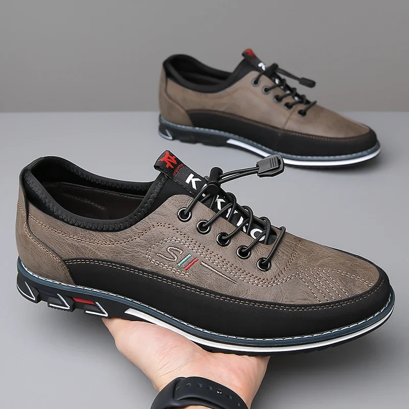 Four Season Popular Classic Casual Waterproof Lightweight Shoes Business Office Men's Work Flat Shoes Fashionable Driving Shoes
Four Season Popular Classic Casual Waterproof Lightweight Shoes Business Office Men's Work Flat Shoes Fashionable Driving Shoes