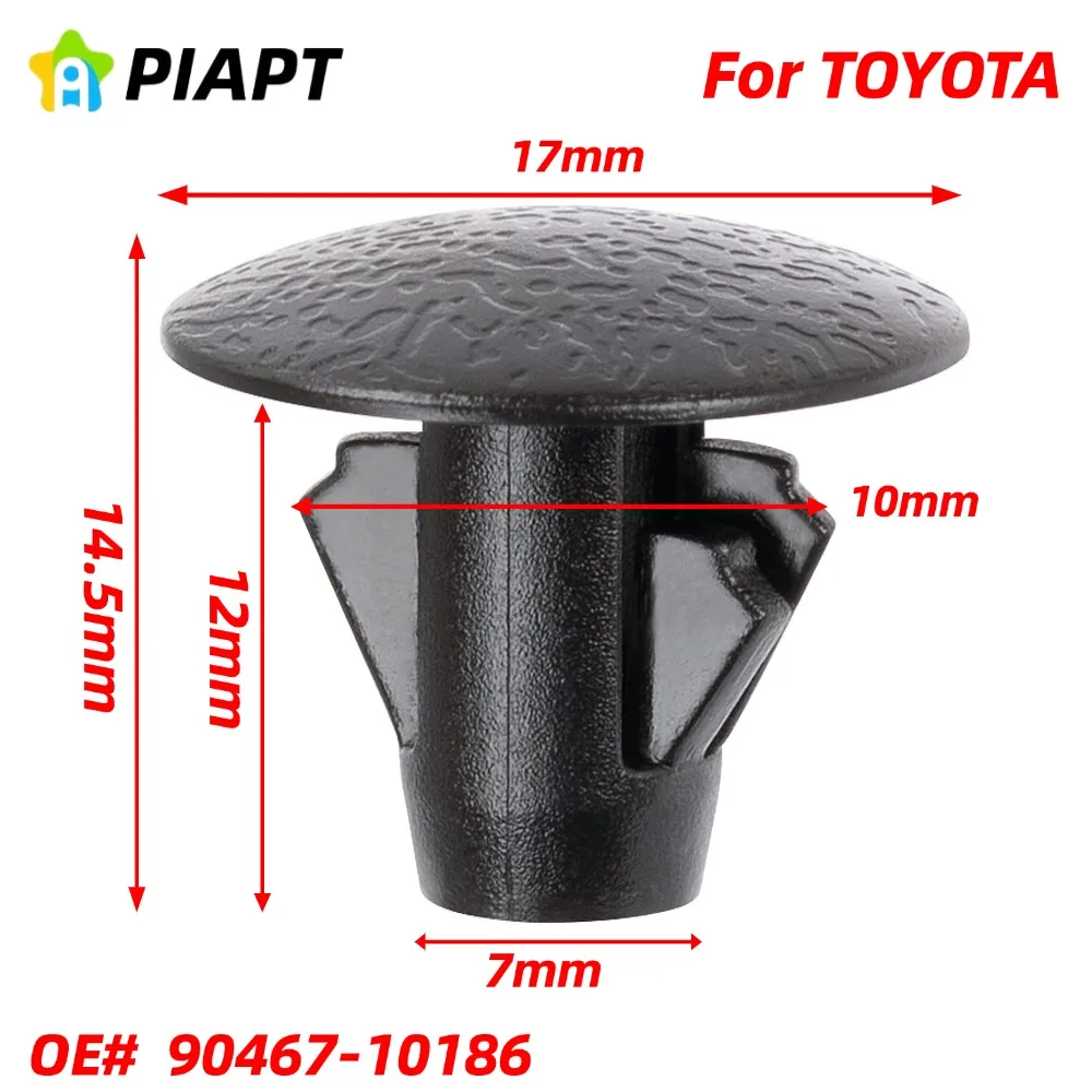 20PCS OE# 90467-10186 Splash Shield Seals Retainer Fender Apron Seal Clip for Toyota 4Runner FJ Cruiser Rav4 Lexus GX460 LX470
20PCS OE# 90467-10186 Splash Shield Seals Retainer Fender Apron Seal Clip for Toyota 4Runner FJ Cruiser Rav4 Lexus GX460 LX470