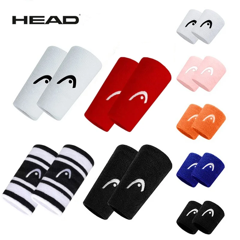 HEAD Wrist Protection Tennis Volleyball Badminton Running Fitness Sweat Absorbent Cotton Breathable Sport Sweat Wrist Band
HEAD Wrist Protection Tennis Volleyball Badminton Running Fitness Sweat Absorbent Cotton Breathable Sport Sweat Wrist Band