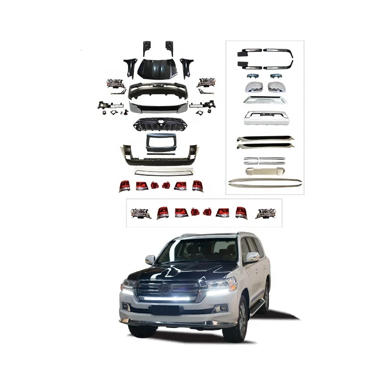 GBT завод 2008-2015 LC200 обновление 2016 модель внешний корпус комплект для Toyota Land Cruiser 200 модель бампер фары части
GBT завод 2008-2015 LC200 обновление 2016 модель внешний корпус комплект для Toyota Land Cruiser 200 модель бампер фары части