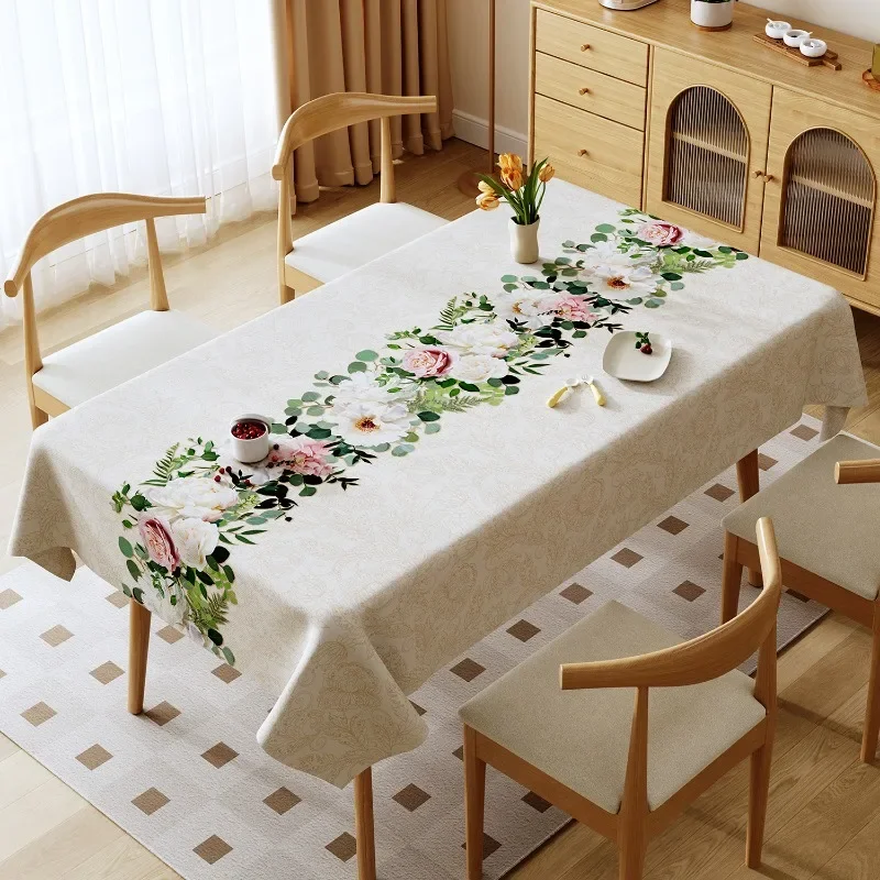 Luxury Tablecloth High-temperature Resistant Waterproof and Oil Resistant Household Tablecloth Coffee Table Cloth Party Decor
Luxury Tablecloth High-temperature Resistant Waterproof and Oil Resistant Household Tablecloth Coffee Table Cloth Party Decor