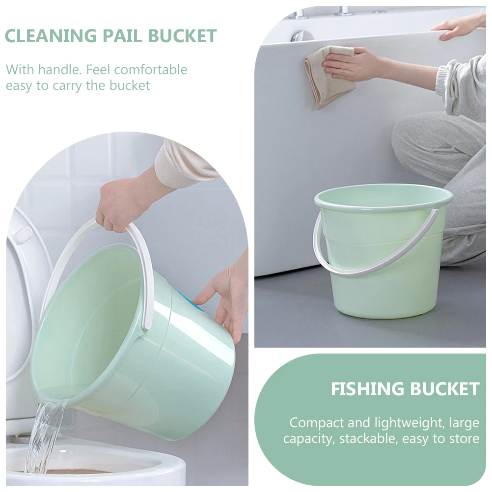 12.2L Green Car Wash Bucket PP Material Large Capacity Stackable Household Cleaning Storage Container Water Mop Sundries
12.2L Green Car Wash Bucket PP Material Large Capacity Stackable Household Cleaning Storage Container Water Mop Sundries