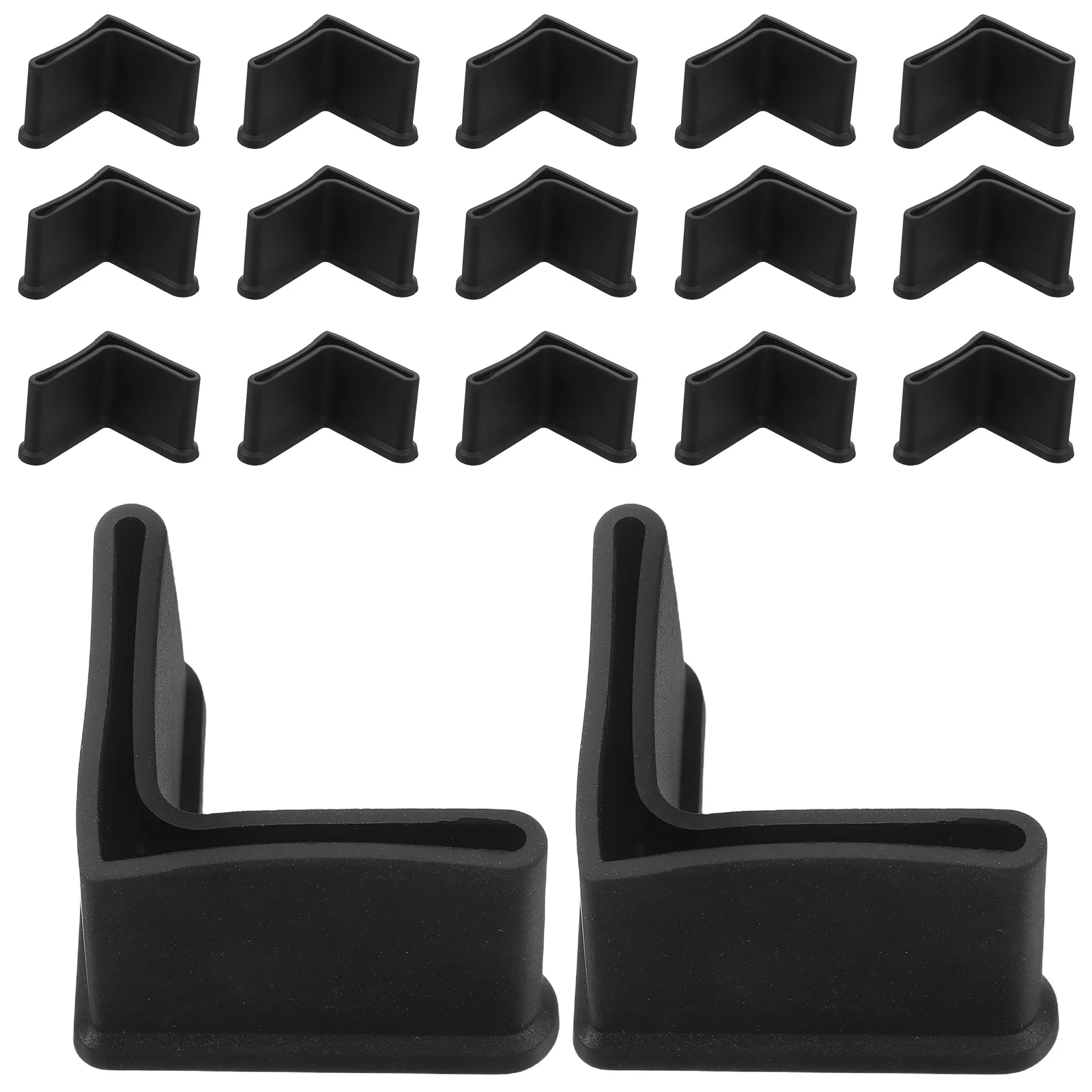 20Pcs Black 35Mm L-Shape Wear-Resistant Plastic Furniture Leg Protectors Non-Slip for Chair Bed Frame Shelf Corner
20Pcs Black 35Mm L-Shape Wear-Resistant Plastic Furniture Leg Protectors Non-Slip for Chair Bed Frame Shelf Corner
