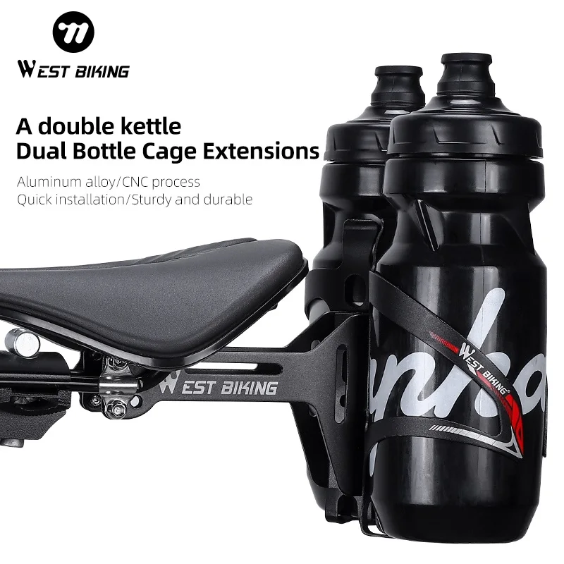 WEST BIKING Bicycle Water Bottle Cage Extender MTB Water Cup Holder Converter Road Bike Saddle Extension Stand Bike Accessories
WEST BIKING Bicycle Water Bottle Cage Extender MTB Water Cup Holder Converter Road Bike Saddle Extension Stand Bike Accessories