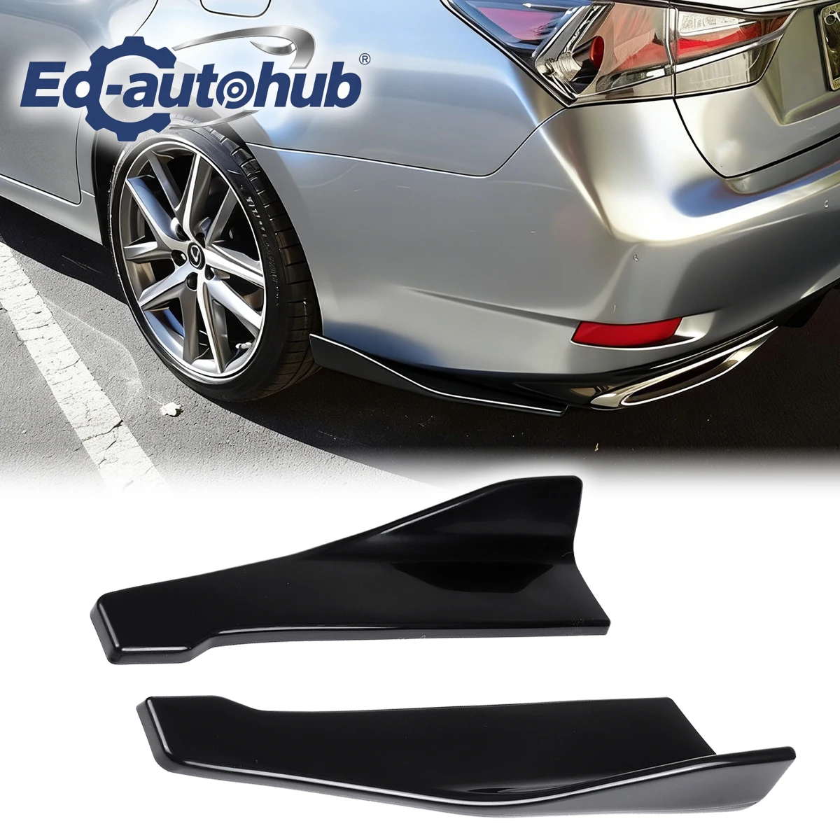 Gloss Black Rear Side Splitter Corner Apron Spat for Lexus GS 350 300 2015-2020 Auto Accessory
Gloss Black Rear Side Splitter Corner Apron Spat for Lexus GS 350 300 2015-2020 Auto Accessory