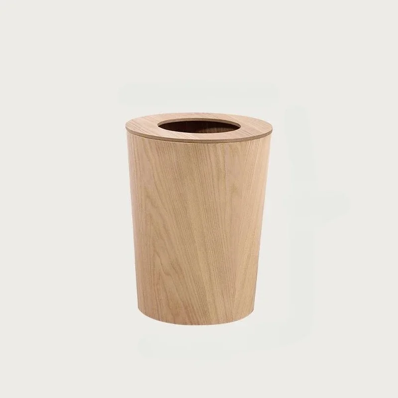 9L Garbage Can with Lid Waste Bins Solid Wood Wastebasket Home Cleaning Tools Round Trash Can Swing Cover Office Storage Baskets
9L Garbage Can with Lid Waste Bins Solid Wood Wastebasket Home Cleaning Tools Round Trash Can Swing Cover Office Storage Baskets