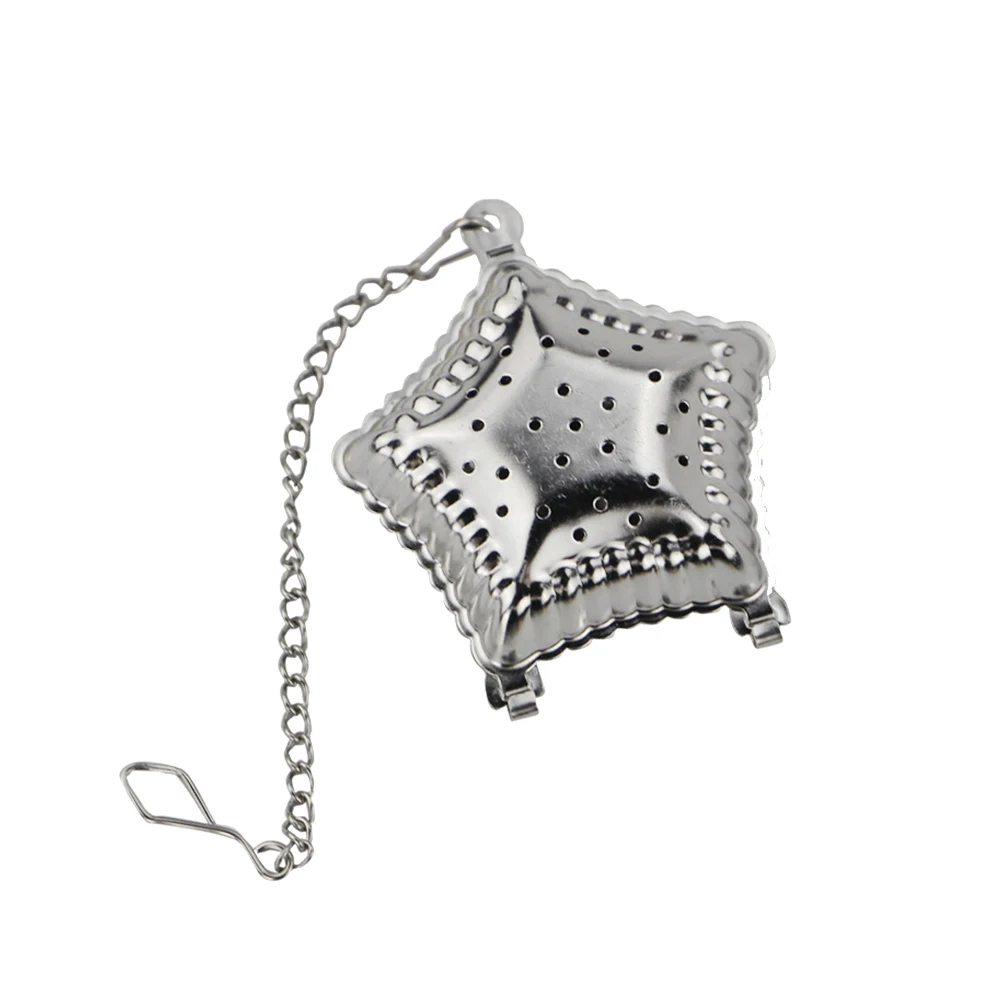Stainless Steel Tea Infuser Fine Mesh Strainer Star Shaped Design Pendant Chain Loose Tea Tool Perfect for Herbs
Stainless Steel Tea Infuser Fine Mesh Strainer Star Shaped Design Pendant Chain Loose Tea Tool Perfect for Herbs
