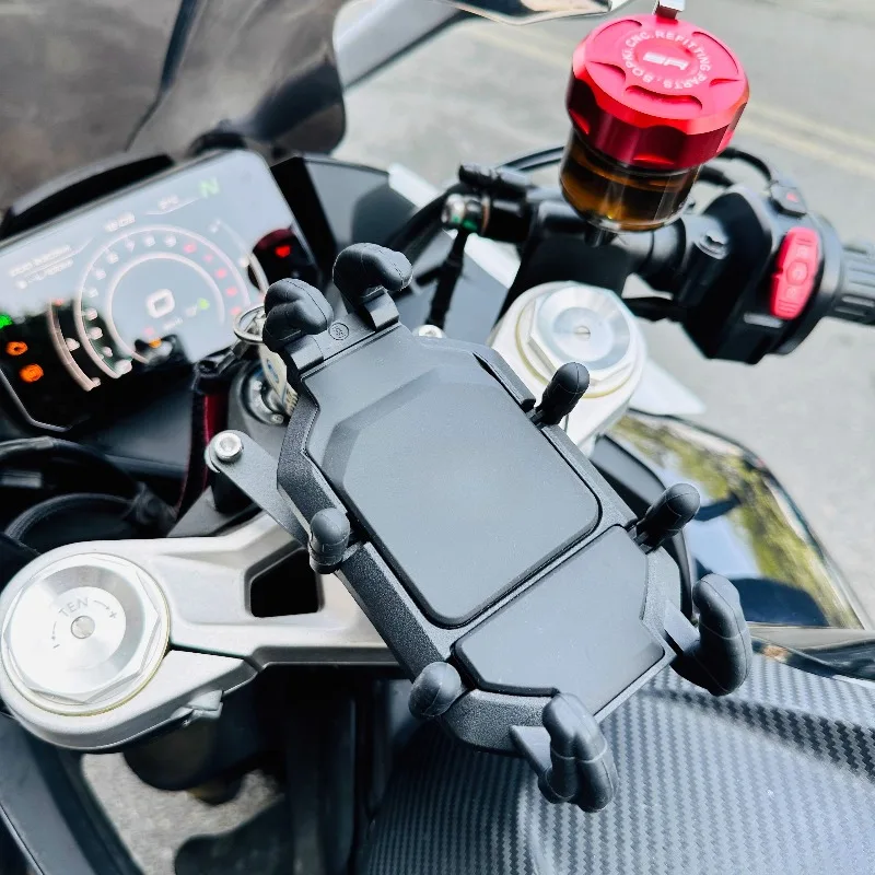 shock-absorbing mobile phone stand Motorcycle navigation stand can be rotated to prevent shock For CFMOTO 450SR sr450 support
shock-absorbing mobile phone stand Motorcycle navigation stand can be rotated to prevent shock For CFMOTO 450SR sr450 support