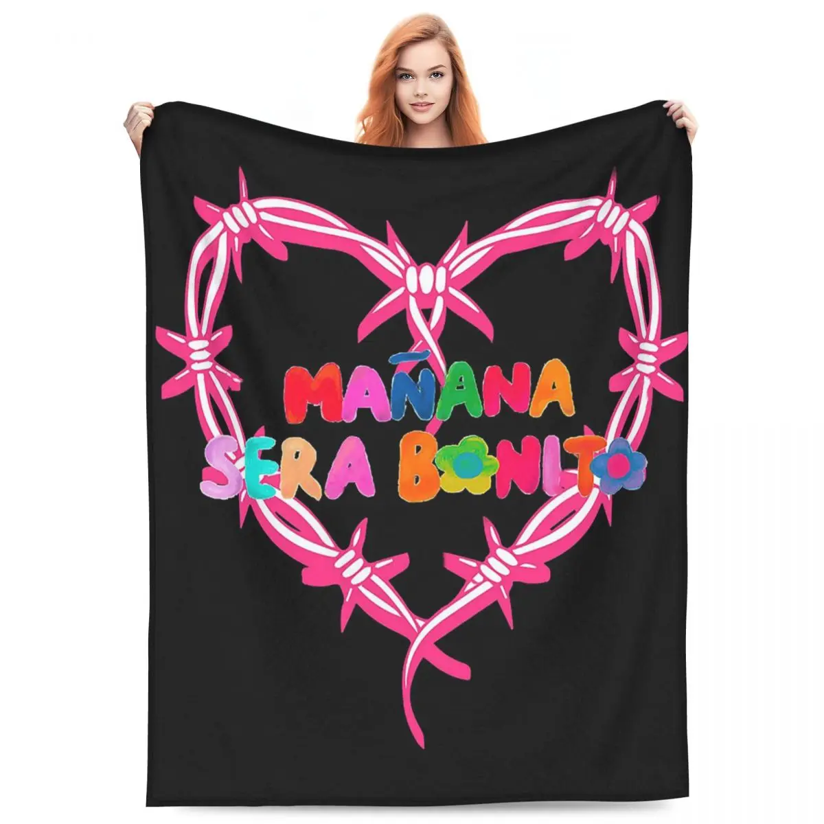 Karol G Manana Sera Bonito Blankets Fleece Sofa Lightweight Throw Blankets for Couch Bedding Outdoor Throws Bedspread Quilt
Karol G Manana Sera Bonito Blankets Fleece Sofa Lightweight Throw Blankets for Couch Bedding Outdoor Throws Bedspread Quilt