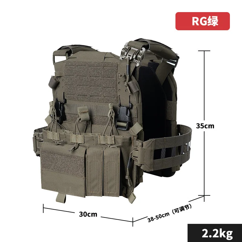 Новый тактический жилет Tactical Tom's для активного отдыха, зеленый, из нейлона 500D, камуфляжный, для тренировок, для любителей военной тематики, мужской, быстросъемный.
Новый тактический жилет Tactical Tom's для активного отдыха, зеленый, из нейлона 500D, камуфляжный, для тренировок, для любителей военной тематики, мужской, быстросъемный.