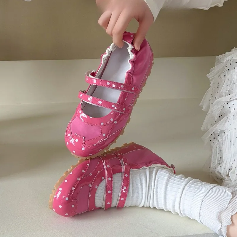 New Women's Mary Jane Shoes Sweet Style Ballet Casual Shoes for Woman Fashion Round Head Flat Shoe Designer Shoes Zapatos Mujer
New Women's Mary Jane Shoes Sweet Style Ballet Casual Shoes for Woman Fashion Round Head Flat Shoe Designer Shoes Zapatos Mujer