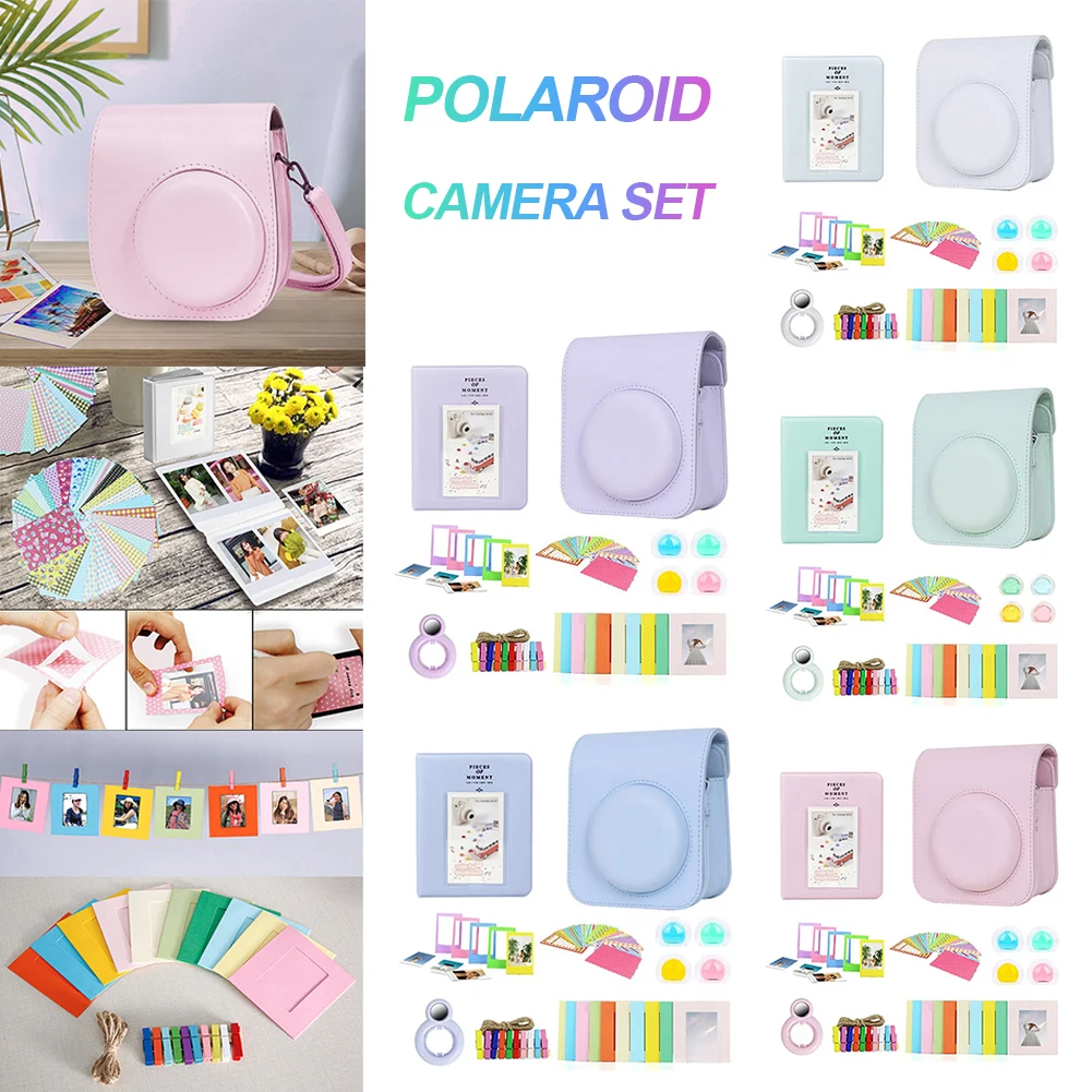 7 In 1 Instant Camera Accessories Bundle Set Selfie Mirror+Color Filters+DIY Sticker for Fujifilm Instax Mini 12 Instant Camera
7 In 1 Instant Camera Accessories Bundle Set Selfie Mirror+Color Filters+DIY Sticker for Fujifilm Instax Mini 12 Instant Camera