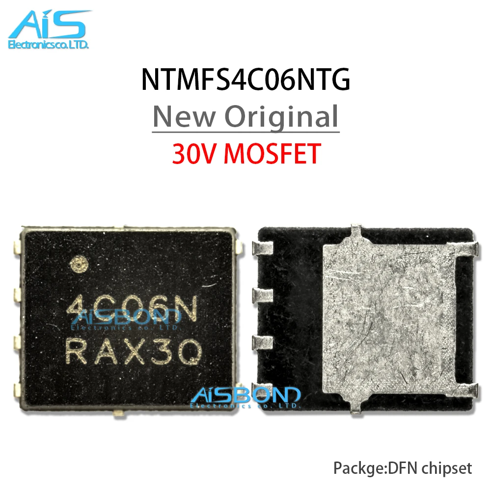 10 шт./лот Новый ntmfs4c061g NTMFS4C06N 4C06N n-channel Power MOSFET 30V 69A QFN-8 чипсет
10 шт./лот Новый ntmfs4c061g NTMFS4C06N 4C06N n-channel Power MOSFET 30V 69A QFN-8 чипсет