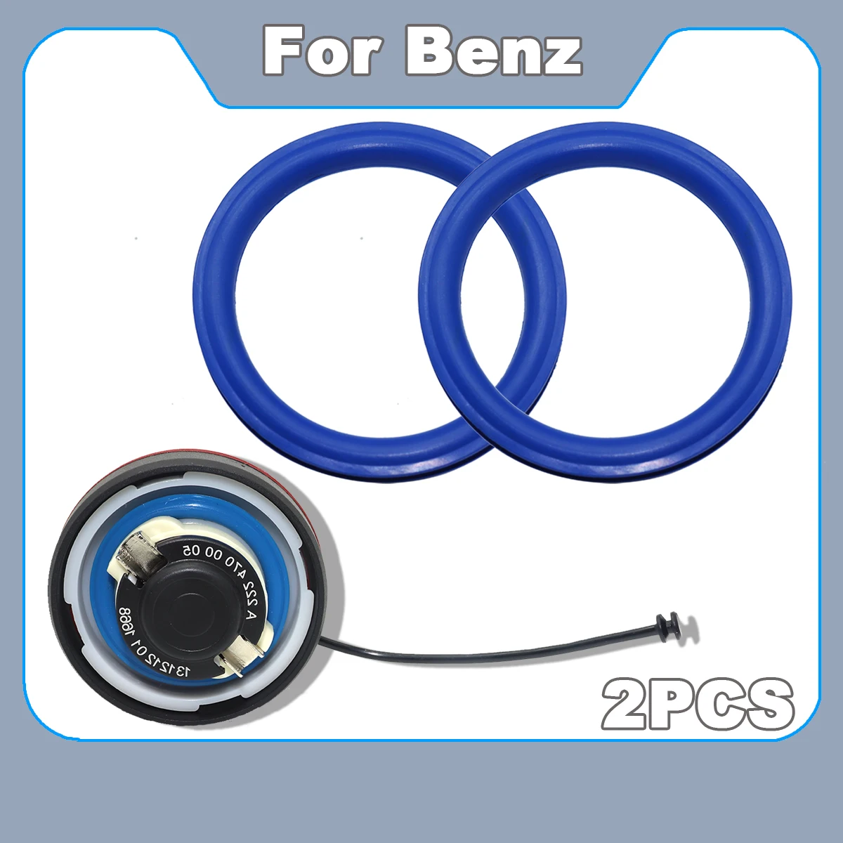 2PCS Tank Cap Seal Fuel Filler Neck Gas Cap Repair Car Parts A2224700105 For Benz A-Class W176 B-Class W246 W242 C-Class W205
2PCS Tank Cap Seal Fuel Filler Neck Gas Cap Repair Car Parts A2224700105 For Benz A-Class W176 B-Class W246 W242 C-Class W205