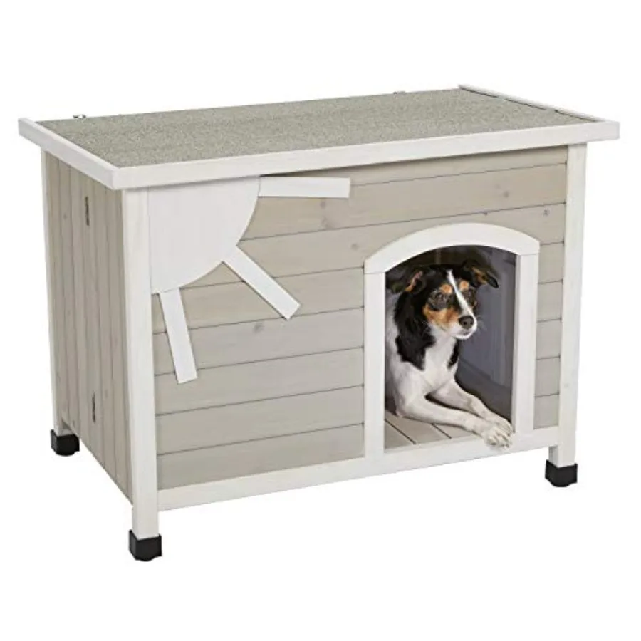 Eilio Folding Outdoor Wood Dog House, No Tools Required for Assembly Ideal for Breeds, 12EWDH-S
Eilio Folding Outdoor Wood Dog House, No Tools Required for Assembly Ideal for Breeds, 12EWDH-S