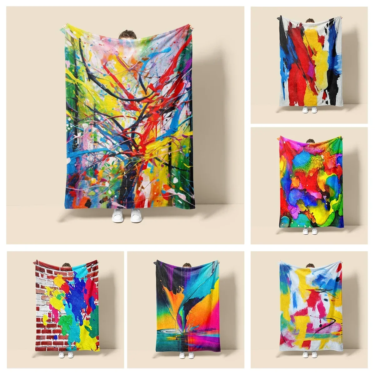 Abstract Home decoration plush Throw Sofa blanket Anime animals Bedspread on the bed fluffy soft blankets decor Plaid Modern
Abstract Home decoration plush Throw Sofa blanket Anime animals Bedspread on the bed fluffy soft blankets decor Plaid Modern