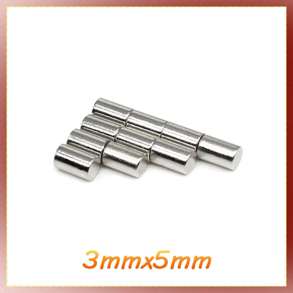 50/100/200/500/1000PCS 3x5 Powerful Magnetic Magnets Disc 3mm x 5mm Small Round Permanent Neodymium Magnets Strong 3x5mm 3*5 mm
50/100/200/500/1000PCS 3x5 Powerful Magnetic Magnets Disc 3mm x 5mm Small Round Permanent Neodymium Magnets Strong 3x5mm 3*5 mm