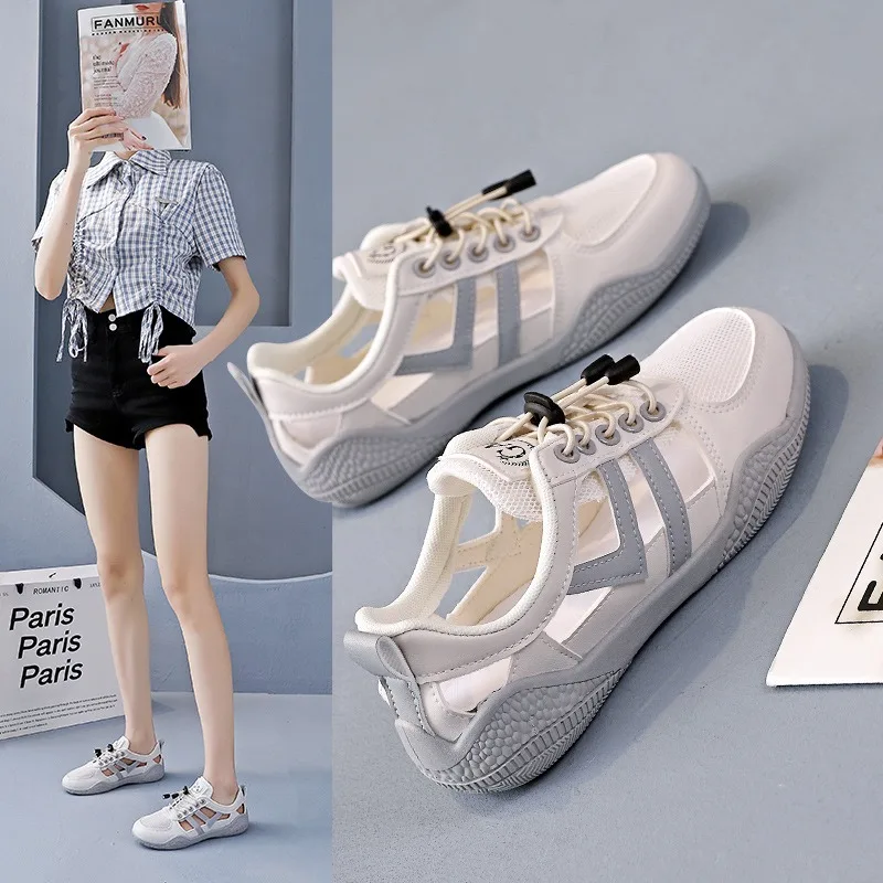 Women's Breathable Mesh Casual Sneakers Round Toe Low Top Lightweight Cutout Summer Shoes 2026 New Arrival Korean Style
Women's Breathable Mesh Casual Sneakers Round Toe Low Top Lightweight Cutout Summer Shoes 2026 New Arrival Korean Style