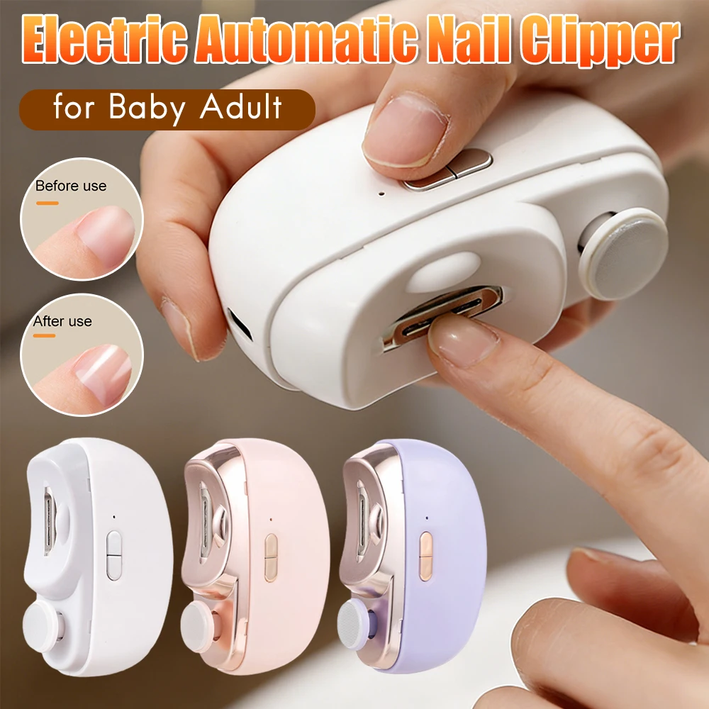 Электрический триммер для ногтей с функцией шлифовки и полировки, с подсветкой, автоматический, перезаряжаемый, для маникюра, для детей и взрослых
Электрический триммер для ногтей с функцией шлифовки и полировки, с подсветкой, автоматический, перезаряжаемый, для маникюра, для детей и взрослых