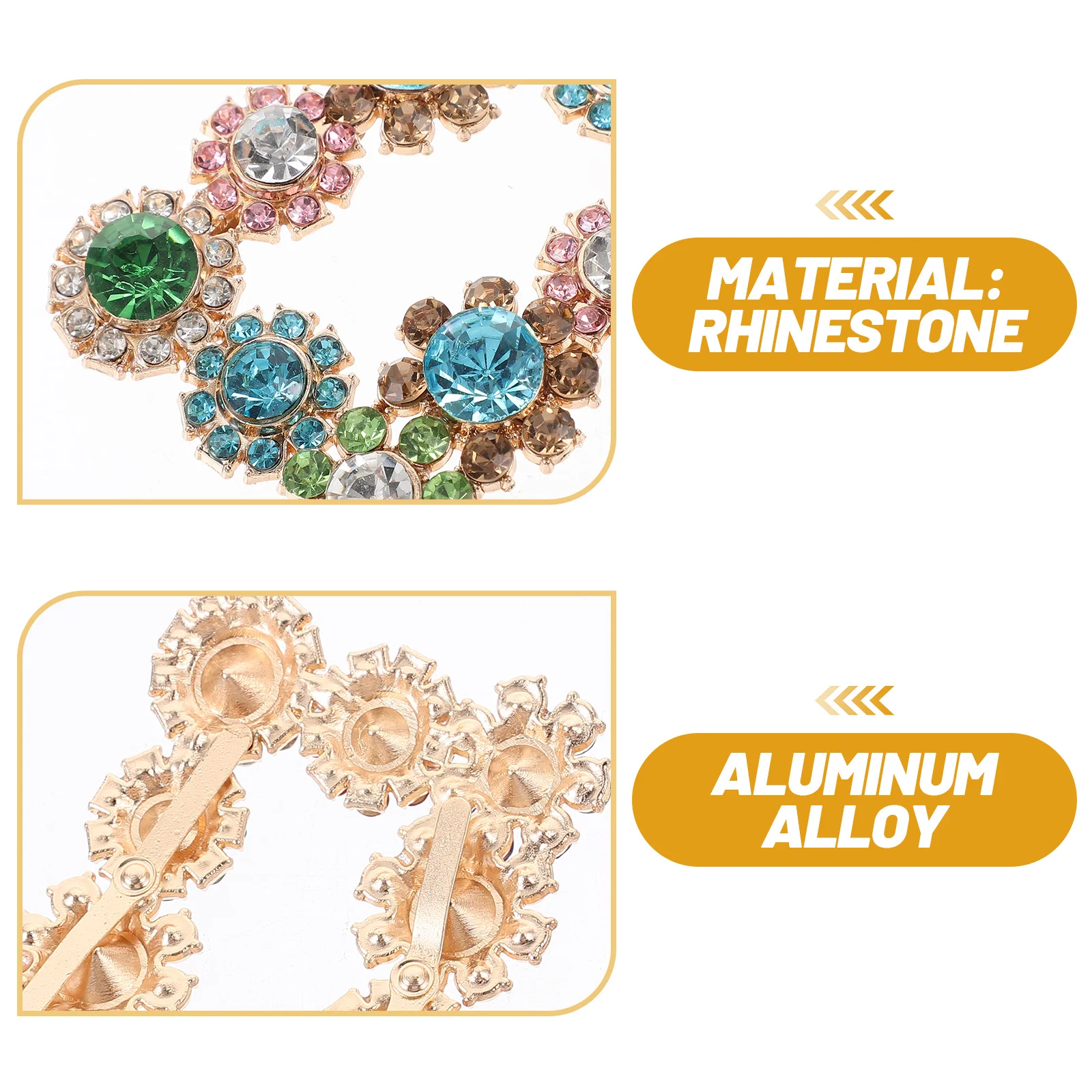 2pcs Water Drill Shoe Clips Crystal Decor For Women Sneakers Sandals Shiny Buckles Bridal Jewelry Rhinestone Flower Shoe
2pcs Water Drill Shoe Clips Crystal Decor For Women Sneakers Sandals Shiny Buckles Bridal Jewelry Rhinestone Flower Shoe