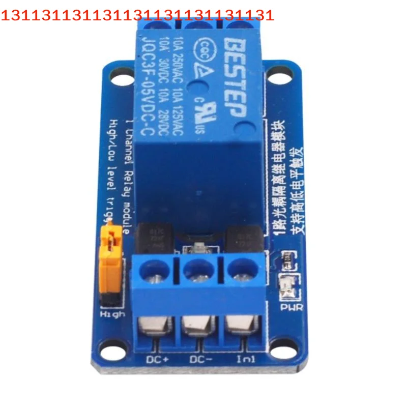 1 Channel Relay Module 3.3V 5V 12V 24V High Low Level Trigger Dual Optocoupler Isolation for Electronic Projects
1 Channel Relay Module 3.3V 5V 12V 24V High Low Level Trigger Dual Optocoupler Isolation for Electronic Projects