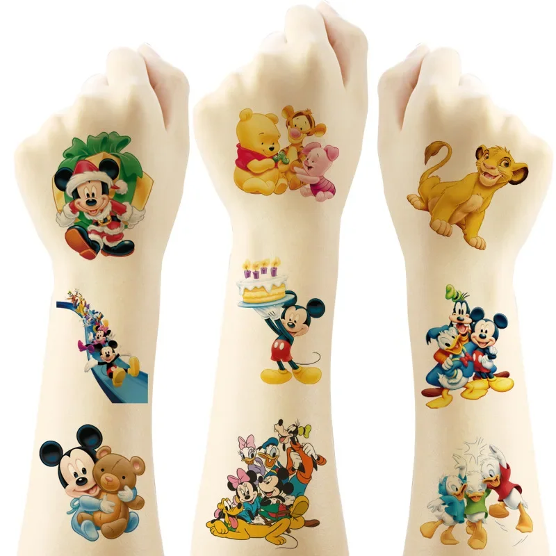 20Pcs Cartoon Mickey Minne Temporary Tattoo Sticker Body Art Cute Tattoo Stickers Cosplay Party Toys for Kids Birthday Gifts 
20Pcs Cartoon Mickey Minne Temporary Tattoo Sticker Body Art Cute Tattoo Stickers Cosplay Party Toys for Kids Birthday Gifts
