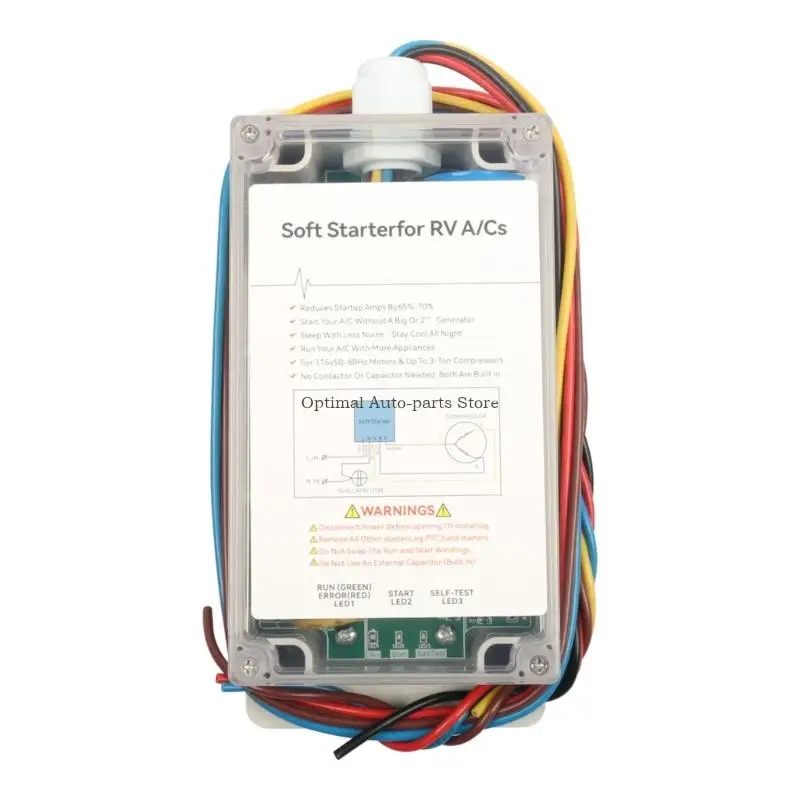 Enhanced Soft Starter For Vacation Vehicle Cooling Avoids Circuit Overload
Enhanced Soft Starter For Vacation Vehicle Cooling Avoids Circuit Overload