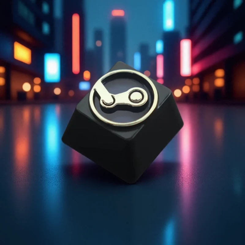 1 PC Steam-Themed Zinc-Alloy Keycap for Mechanical Keyboard - Cherry MX Compatible - R4 Height-Custom Gaming Keyboard Accessory
1 PC Steam-Themed Zinc-Alloy Keycap for Mechanical Keyboard - Cherry MX Compatible - R4 Height-Custom Gaming Keyboard Accessory