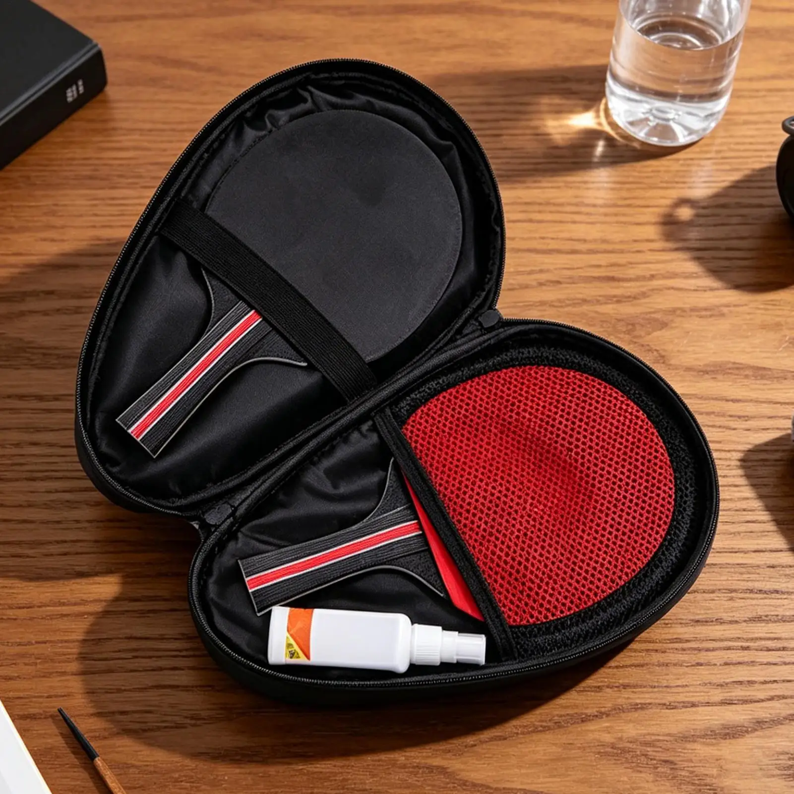 Table Tennis Paddle Case Waterproof Hard Shell Case Adjustable Strap Table Tennis Racket Organizer With Ball Compartment For
Table Tennis Paddle Case Waterproof Hard Shell Case Adjustable Strap Table Tennis Racket Organizer With Ball Compartment For