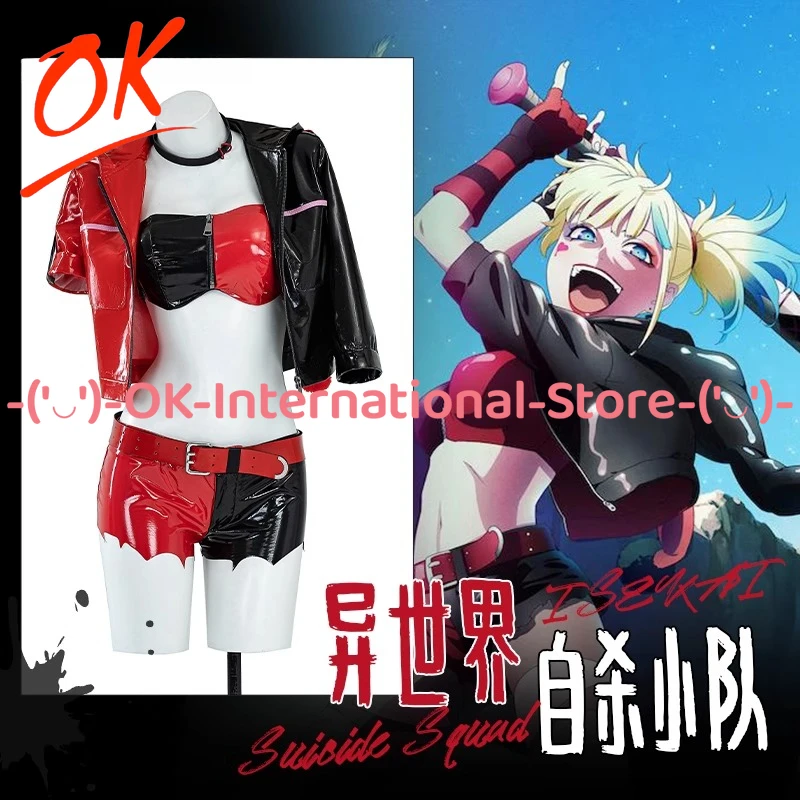 Харли Квинн Косплей Костюм Аниме Игровой Персонаж Наряд Хэллоуин Карнавальная Вечеринка Униформа Костюм
Харли Квинн Косплей Костюм Аниме Игровой Персонаж Наряд Хэллоуин Карнавальная Вечеринка Униформа Костюм