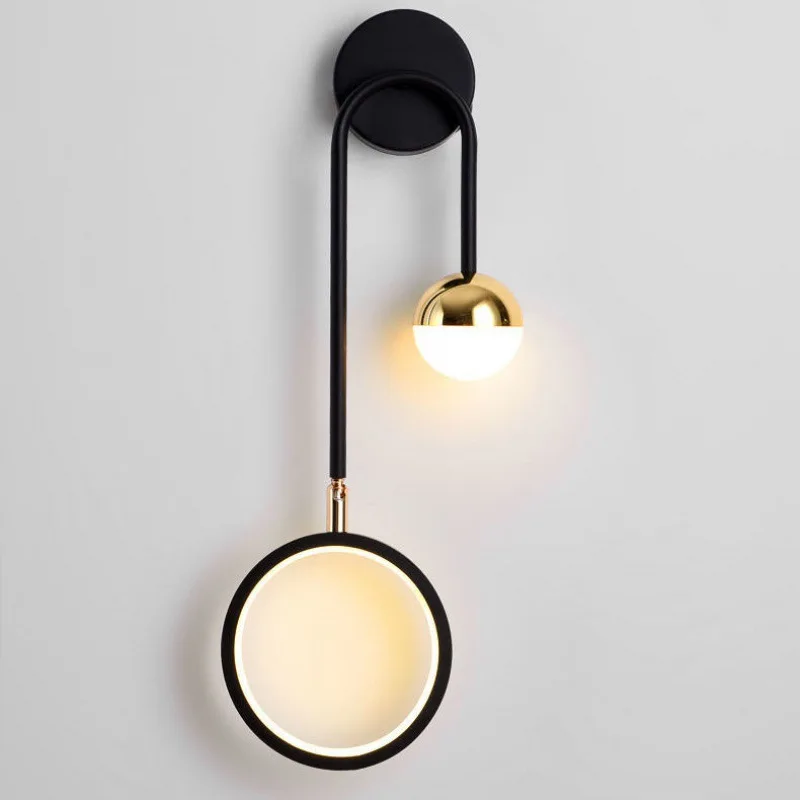 Nordic wall lamp Led Round Lighting Luxury Rotatable glass lamp Corridor Hallway Living Room Dining Indoor bed reading light
Nordic wall lamp Led Round Lighting Luxury Rotatable glass lamp Corridor Hallway Living Room Dining Indoor bed reading light